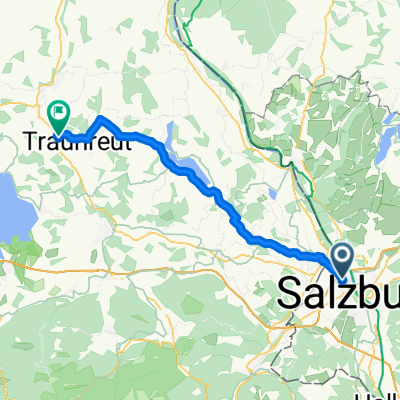 Kapellenweg, Salzburg nach Austraße, Traunreut