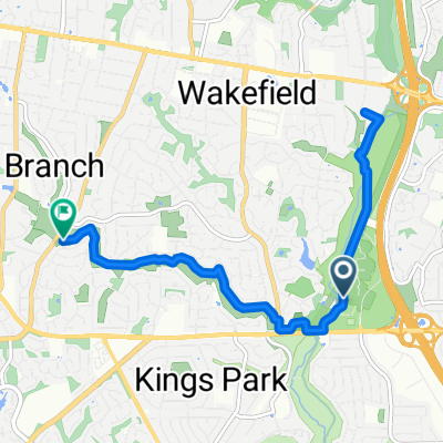 Gerry Connolly Trail, Annandale to Bayard Pl, Fairfax