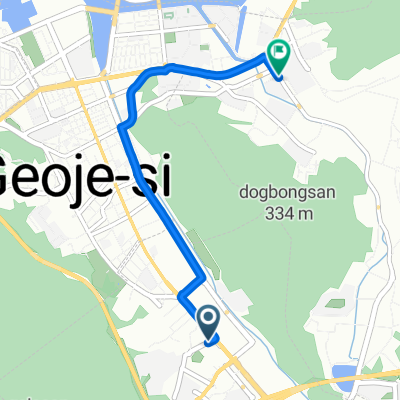 상동동, 거제시에서 수양로, 거제시까지