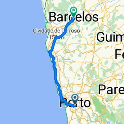 From Porto to Barcelos
