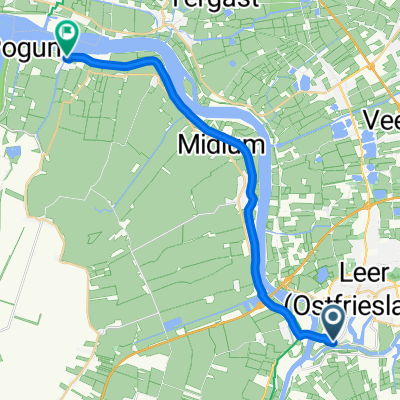 Von Leer (Ostfriesland) bis Jemgum