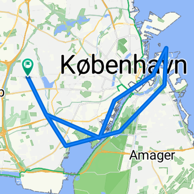 Rødovre - Holmen - Amager - Rødovre