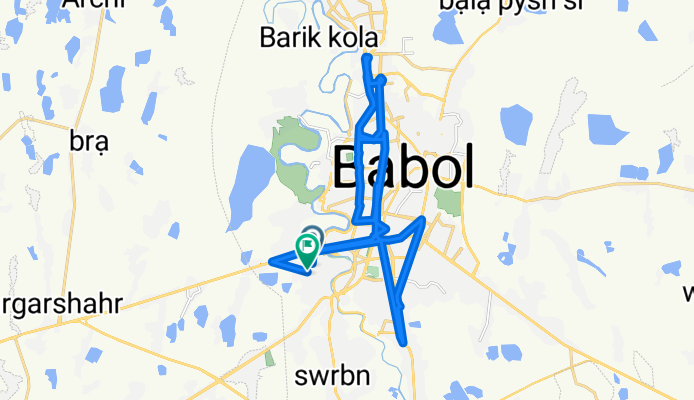 Moderate route