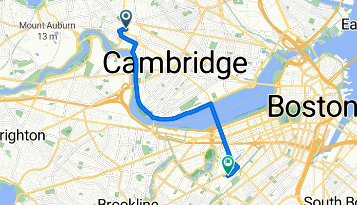 From Cambridge to Boston