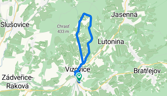 Vizovice, Chrastěšov, Vizovice