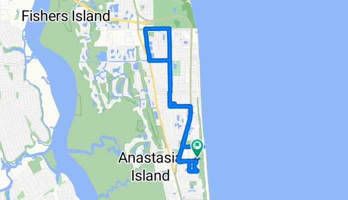 Ocean Grove Cir, St. Augustine Beach to Ocean Grove Cir, St. Augustine Beach