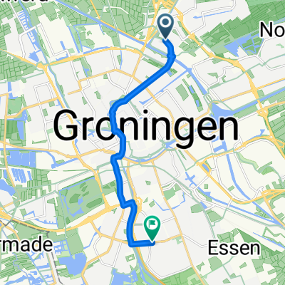 Berlageweg naar Vondellaan