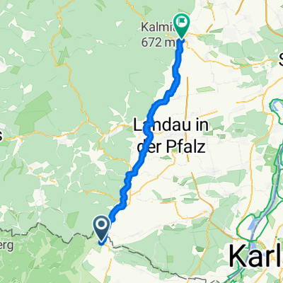 Route von Weißenburg