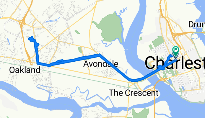 Ashe Street to Ashe Street
