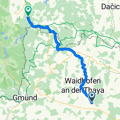 Windigsteig - Nová Bystřice