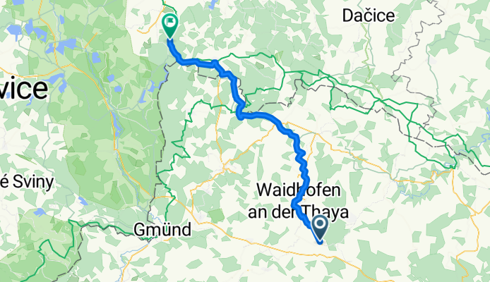 Windigsteig - Nová Bystřice