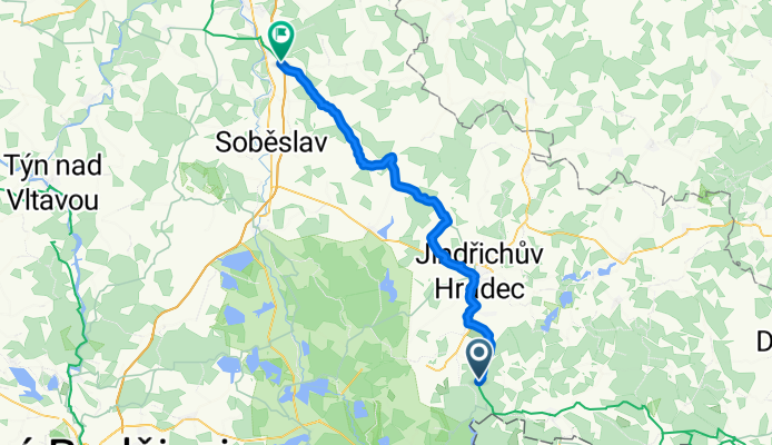 Nová Bystřice - Planá nad Lužnicí