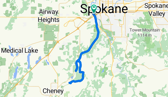 Spokane Fish Lake Trail