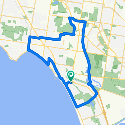 Ebb St, Aspendale to Ebb St, Aspendale