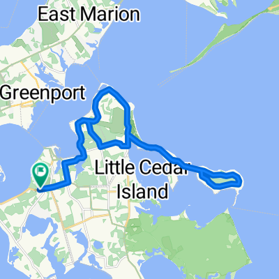 Stearns Point Rd, Shelter Island Heights to Stearns Point Rd, Shelter Island Heights