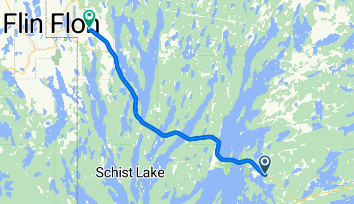 Boathouse Bay E, Division No. 21, Unorganized to Highway 10, Flin Flon