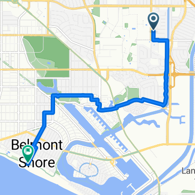 E Deleon St, Long Beach to Long Beach Shoreline Bike Path, Long Beach