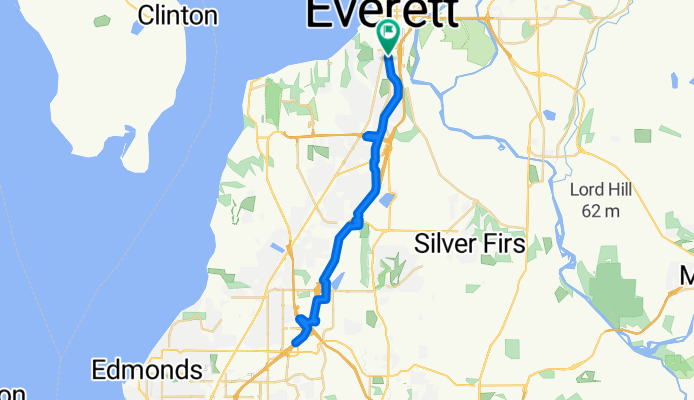 Interurban Trail North, Everett to Alderwood Mall, return