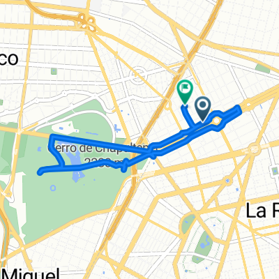 Calle RĂo Guadalquivir, CuauhtĂ©moc to Calle RĂo Guadalquivir, CuauhtĂ©moc