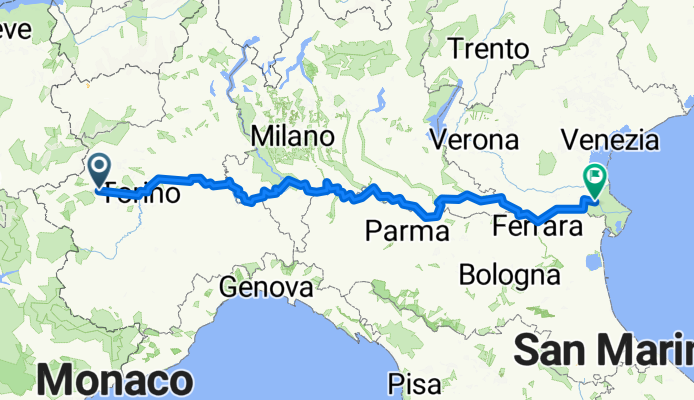 Da Via Assietta a Via Po