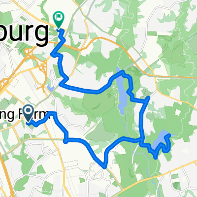 Pleasant Dr, Rockville to Vestry Ct, Derwood