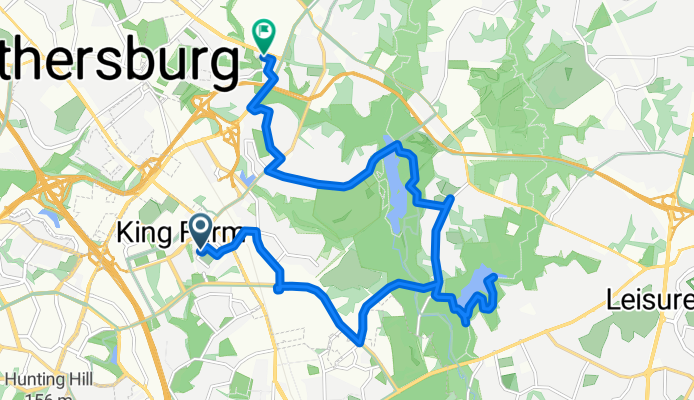 Pleasant Dr, Rockville to Vestry Ct, Derwood