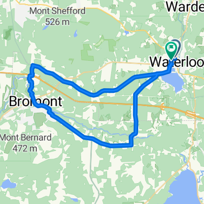 Rue Foster, Waterloo à Rue Mario, Waterloo