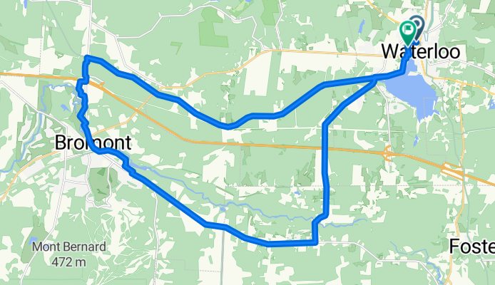 Rue Foster, Waterloo à Rue Mario, Waterloo