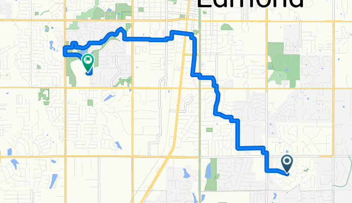 Thunderbird Blvd, Edmond to W 15th St, Edmond