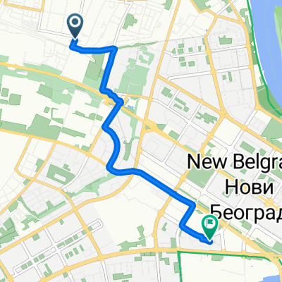 Синише Гајина, Belgrade to Jurija Gagarina, Belgrade