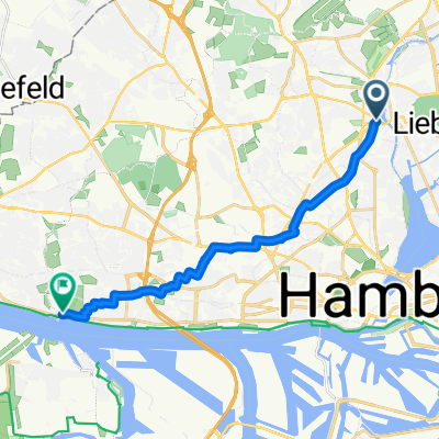 Ludolfstraße, Hamburg nach Altona, Hamburg