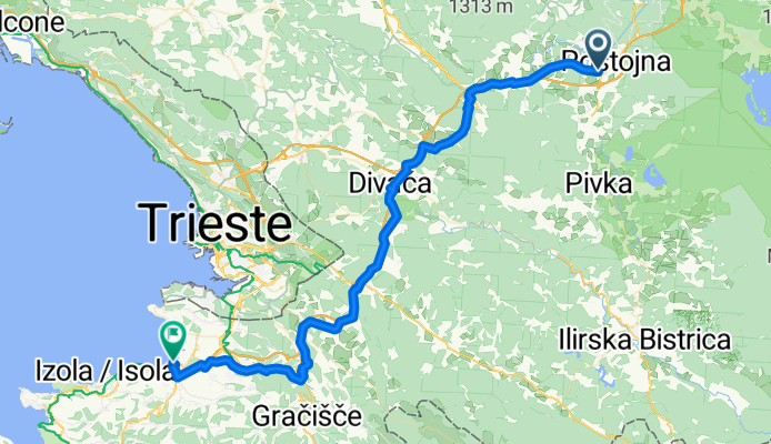 Postojna - Koper
