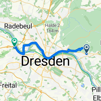 Preußstraße nach Zschonergrundstraße 9C