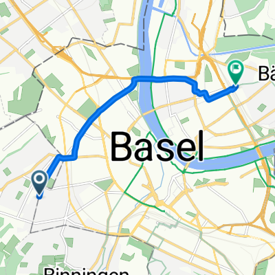 Steinbühlallee, Basel nach Im Surinam, Basel