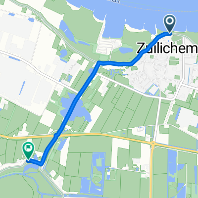Waaldijk, Zuilichem nach Vleugeldijk, Zuilichem