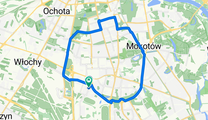 Obrzeżna, Warsaw to Obrzeżna, Warsaw