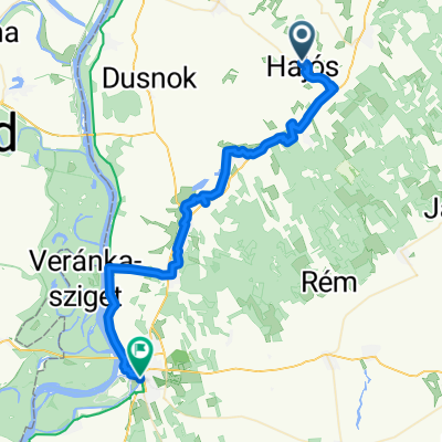 Rákóczi Ferenc utca, Hajós - Szentháromság tér, Baja