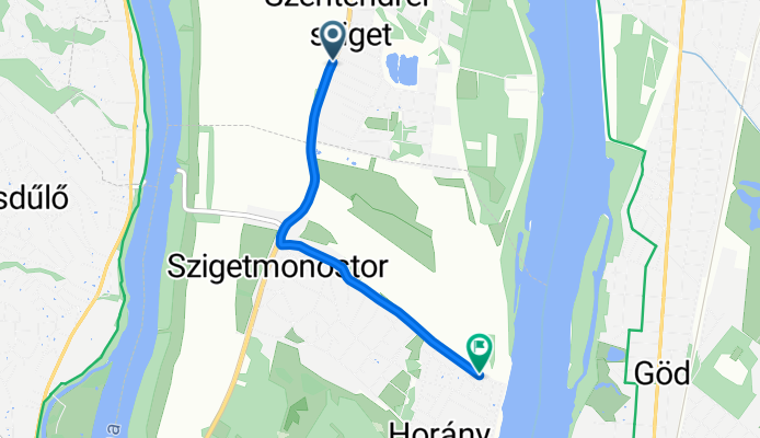 Csóka utca - Monostori utca