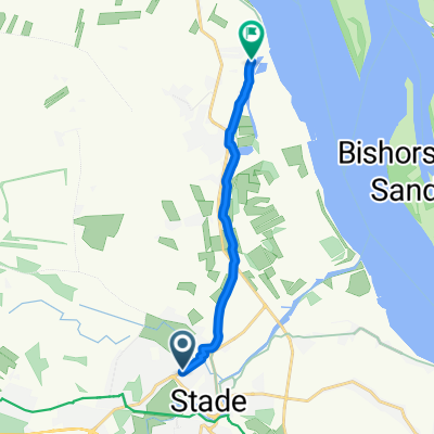 Hansestadt Stade, Stade nach Abbenflether Hafenstraße, Stade