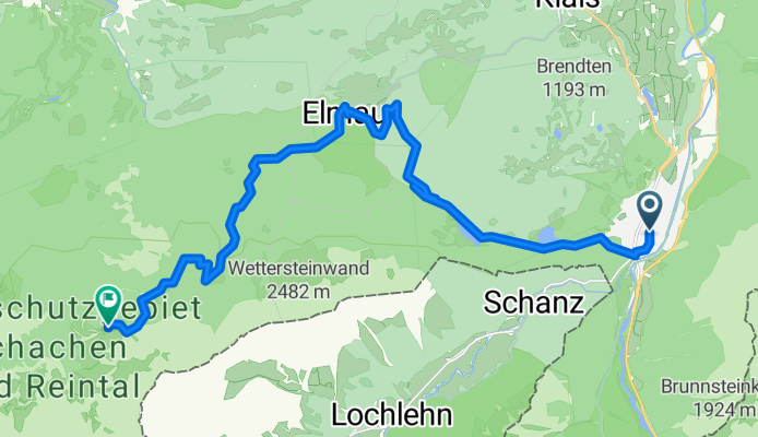 Von Mittenwald bis Garmisch-Partenkirchen