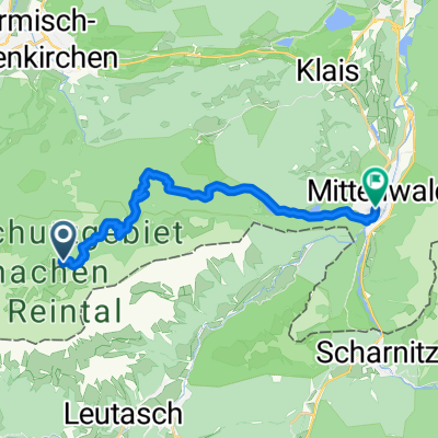 Von Garmisch-Partenkirchen bis Mittenwald