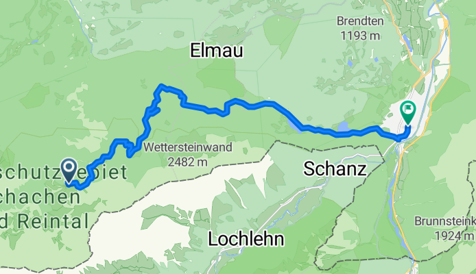 Von Garmisch-Partenkirchen bis Mittenwald