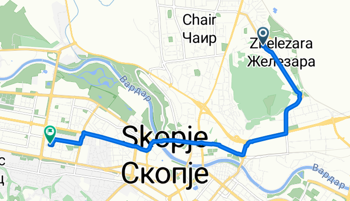 Zenička, Skopje to Drezdenska, Skopje