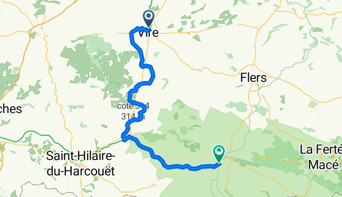 Vire - Domfront