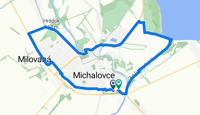 Michalovce, Михаловце до Michalovce, Михаловце