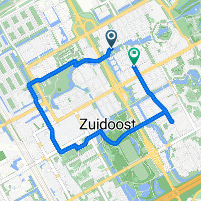 Edith Magnusstraat, Amsterdam to Emmeline Pankhurststraat, Amsterdam