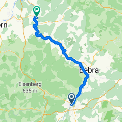 Etappe 5: Bad Hersfeld - Melsungen