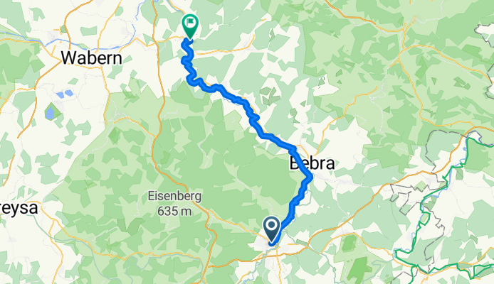 Etappe 5: Bad Hersfeld - Melsungen