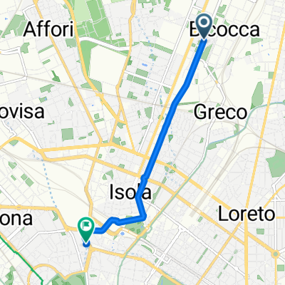 Viale Rodi, Milano a Via Paolo Sarpi, Milano