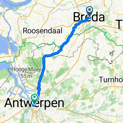 EU 07 _ Breda - Antwerpen _ 62 km